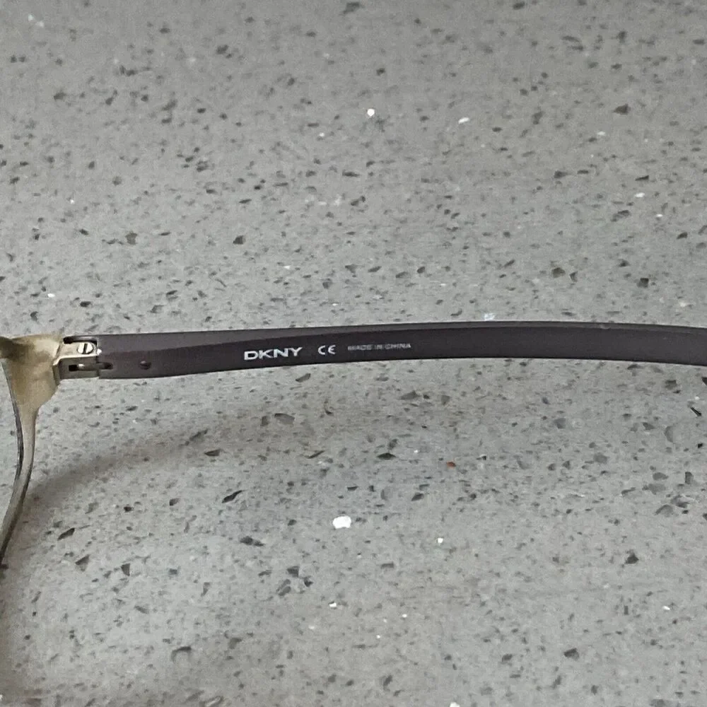DKNY DY4510 3020 Tortoise Gray Rectangle Eyeglasses Frames ONLY 48-17 135
